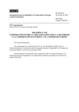 Permanent Council Decision No. 670 (es)