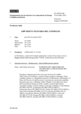 Giornale della 1200a Seduta plenaria del Consiglio permanente