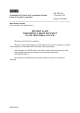 Forum for Security Co-operation Decision No. 8/18