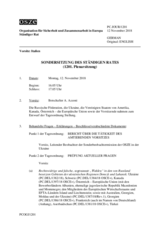 Journal der 1201. Sondersitzung des Ständigen Rates