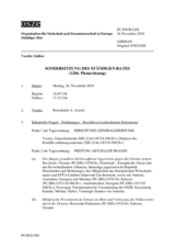 Journal der 1204. Sondersitzung des Ständigen Rates