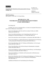 Beschluss Nr. 1318 des Ständigen Rates