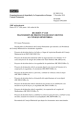 Decisión Nº 1318 del Consejo Permanente