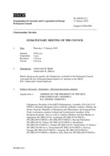 Journal of the 1212th Plenary Meeting of the Permanent Council
