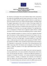 Statement by the Romanian EU Presidency on the situation in and around Ukraine