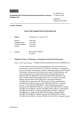 Journal der 1214. Plenarsitzung des Ständigen Rates 