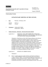 Journal of the 1217th Plenary Meeting of the Permanent Council