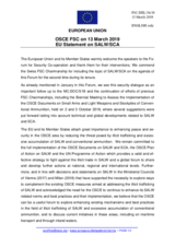Statement by the Romanian EU Presidency in response to the presentations by Ms. N. Allgaier, by Colonel R. Shamil’evich Yaushev, and by Lieutenant Colonel N. Luković