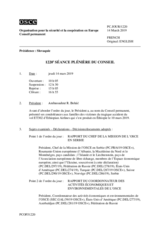 Journal de la 1220ème séance plénière du Conseil