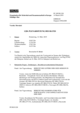 Journal der 1220. Plenarsitzung des Ständigen Rates 