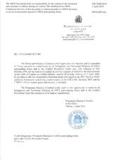 Response by the Delegation of Iceland to the Questionnaire on the Code of Conduct on Politico-Military Aspects of Security