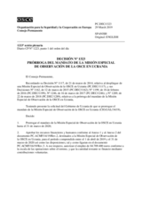 Decisión Nº 1323 del Consejo Permanente