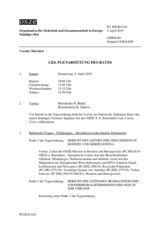 Journal der 1224. Plenarsitzung des Ständigen Rates 