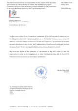 Response by the Delegation of Liechtenstein to the Questionnaire on Anti-Personnel Mines and Explosive Remnants of War