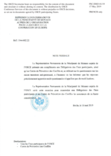 Response by the Delegation of Monaco to the Questionnaire on Anti-Personnel Mines and Explosive Remnants of War