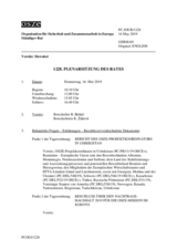 Beschluss Nr. 1329 des Ständigen Rates