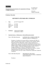 Giornale della 1228a Seduta plenaria del Consiglio permanente