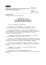 Beschluss Nr. 3/19 des Forums für Sicherheitskooperation