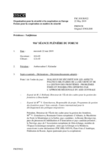 Journal de la 916ème séance plénière du Forum