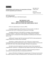 Decisione N.3/19 del Foro di cooperazione per la sicurezza