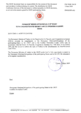 Response by the Delegation of Turkey to the Questionnaire on Anti-Personnel Mines and Explosive Remnants of War
