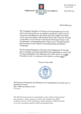 Response by the Delegation of Norway to the Questionnaire on Participating States’ Policy and/or National Practices and Procedures for the Export of Conventional Arms and Related Technology