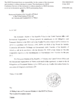 Response by the Delegation of Poland to the Questionnaire on Participating States’ Policy and/or National Practices and Procedures for the Export of Conventional Arms and Related Technology