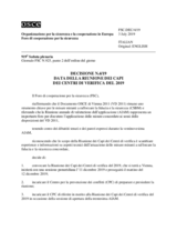 Decisione N.4/19 del Foro di cooperazione per la sicurezza