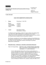 Giornale della 1236a Seduta plenaria del Consiglio permanente