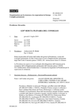 Giornale della 1235a Seduta plenaria del Consiglio permanente