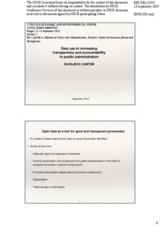 Presentation by Ms. Lejla Brcic, Minister of Justice and Administration, Sarajevo Canton Government