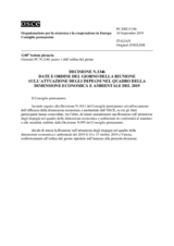 Decisione N.1346 del Consiglio permanente