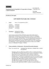 Diario de la 1239ª Sesión plenaria del Consejo Permanente 