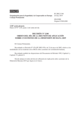 Decisión Nº 1340 del Consejo Permanente