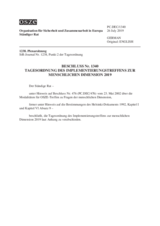 Beschluss Nr. 1340 des Ständigen Rates