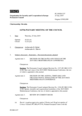 Journal of the 1237th Plenary Meeting of the Permanent Council