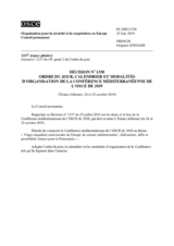 Décision No 1338 du Conseil permanent