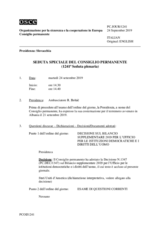 Giornale della 1241a Seduta speciale del Consiglio permanente