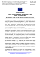 Statement by the Finnish EU Presidency on the situation in and around Ukraine