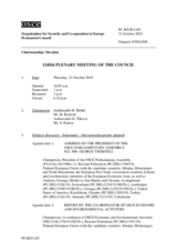 Journal of the 1245th Plenary Meeting of the Permanent Council