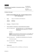 Diario de la 1251ª Sesión extraordinaria del Consejo Permanente