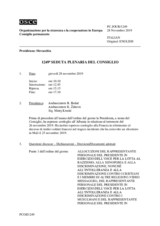 Giornale della 1249a Seduta plenaria del Consiglio permanente