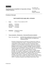 Diario de la 1248ª Sesión plenaria del Consejo Permanente