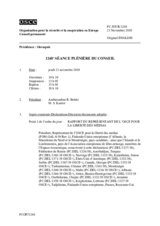Journal de la 1248ème séance plénière du Conseil