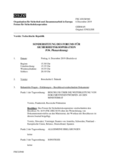 Journal der 934. Sondersitzung des Forums