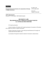 Decisione N.1350 del Consiglio permanente