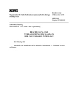 Beschluss Nr. 1362 des Ständigen Rates