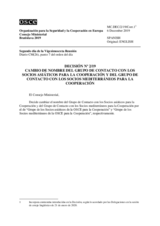 Decision No.2, Renaming the Contact Group with the Asian Partners for Co-operation and the Contact Group with the Mediterranean Partners for Co-operation