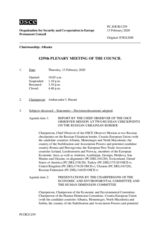 Journal of the 1259th Plenary Meeting of the Permanent Council