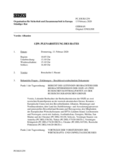 Journal der 1259. Plenarsitzung des Ständigen Rates 